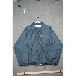 Vintage AT&T Coach Jacket B.F.A. Made USA Navy Windbreaker Mens Large
